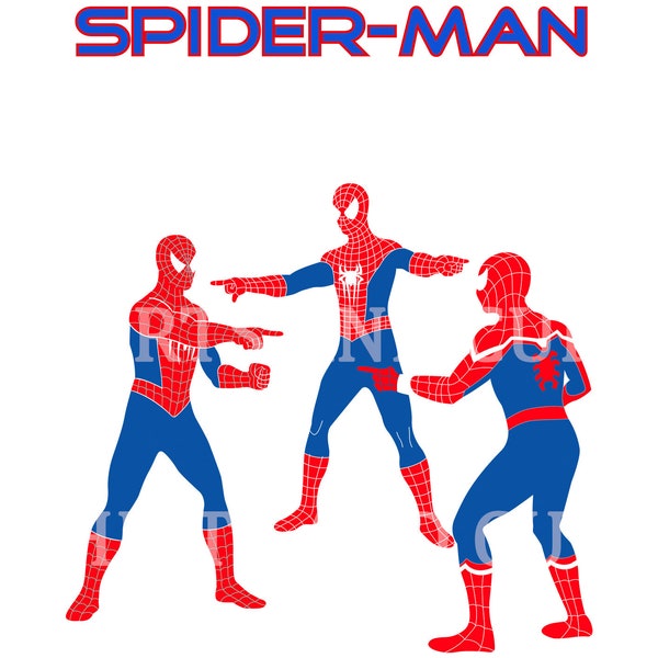 Spiderman No Way Home Pointing Meme Downloadable PNG File