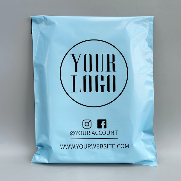 Custom Blue Envelopes with logo,Plastic Mailers,custom package bags,custom mailing bags for tshirt eco-friendly poly bags for hoodies dress