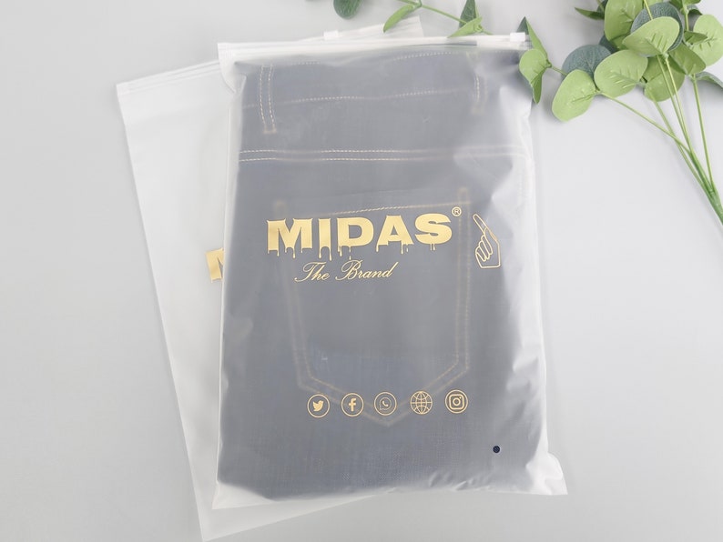 Custom Frosted zipper bags with logo,clothing bags for underwear,toys,makeup packaging with logo printed,custom package bags,Ziplock Bags zdjęcie 8