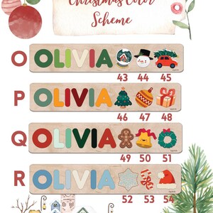 Wooden Name Puzzle with Pegs