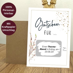 Rubbelkarte | Gutschein | Geburtstagsgeschenk | Geburtstagskarte | Postkarte