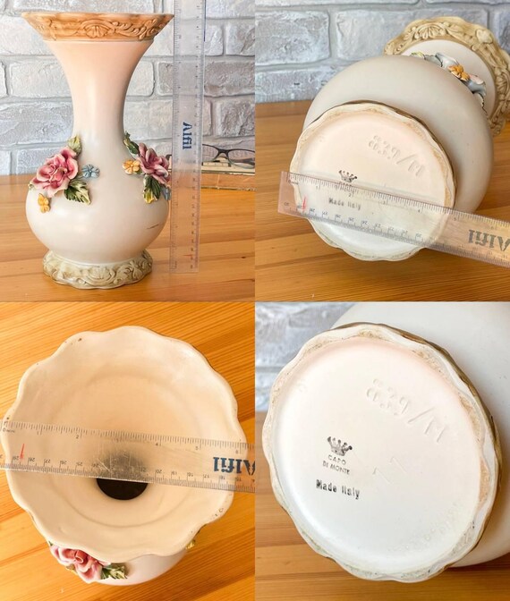 カポディモンテ イタリア製ベース イタリア製 カポディモンテ フラワー