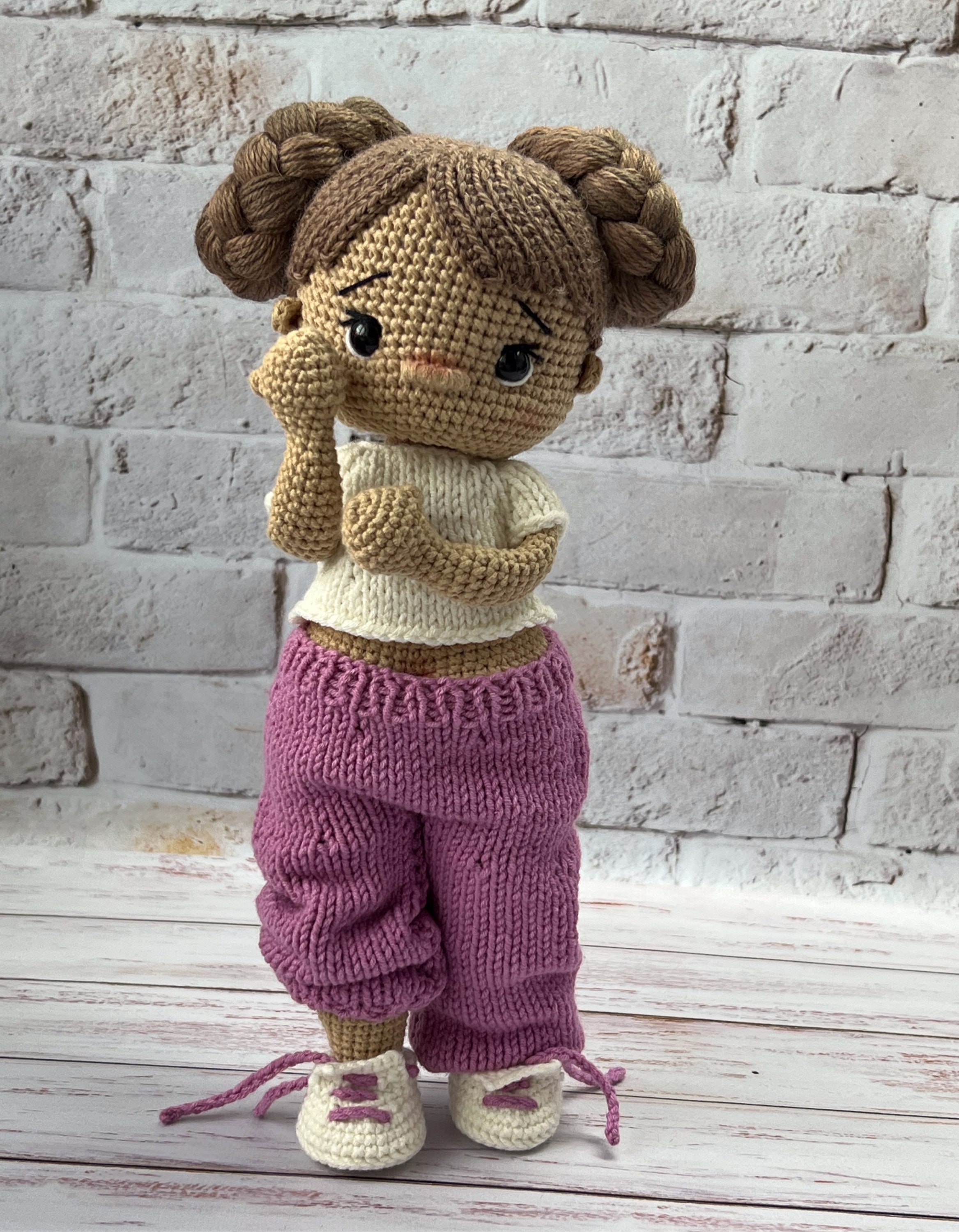 Poupée en peluche Ours Rose - L'univers d'Oscar Poupée en peluche Ours Rose - L'univers d'Oscar
