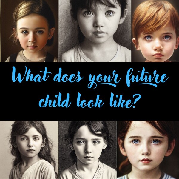 Your future child - soul drawing - what does your future child look like