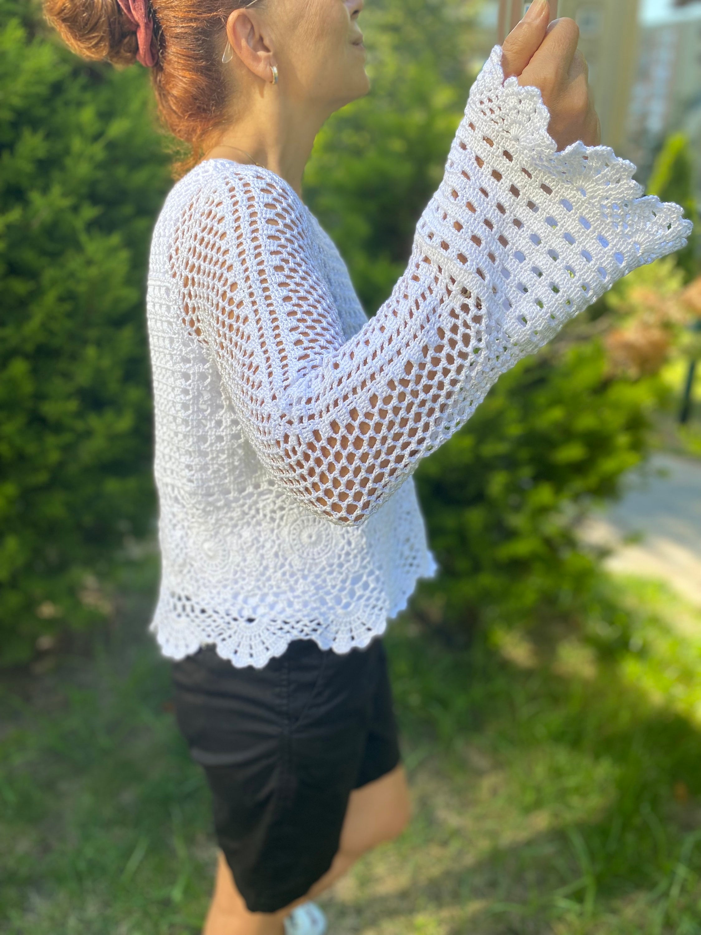 Buy Crochet Long Sleeves Online In India -  India