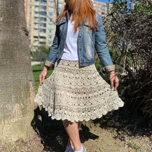 Mother Days Gift, A-line Crochet Skirt,crochet Lace Skirt Mother Days Gift, A-line Crochet Skirt,crochet Lace Skirt