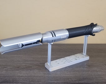 Cal Kestis 3D Printed Lightsaber Fully Assembled + Free STand