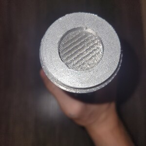 Darth Maul Single Hilt 3D Printed Lightsaber Fully Assembled + Free Stand image 4