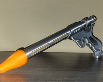 Kit de bláster Westar 34 de Jango Fett impreso en 3D, completamente ensamblado.