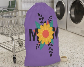 Laundry Bag, Mom, Super Mom