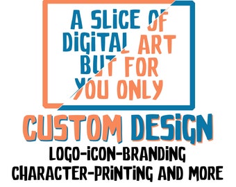 CUSTOM DESİGN SERVİCE, Professional Graphic Design Service, Branding, Icon, Logo Character Design, Sublimation Printable Design for Print
