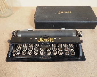 タイプライター タイプライター JUNIOR (1908) インデックスタイプライター ベースと
