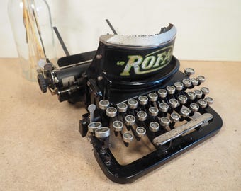 Typewriter ROFA (1924) rare antique typewriter vintage schreibmaschine original vtg writing machine machine a ecrire type writer
