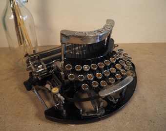 Typewriter TYPO (1908) rare antique typewriter with case portable vintage rare vintage schreibmaschine collectible Imperial typewriter