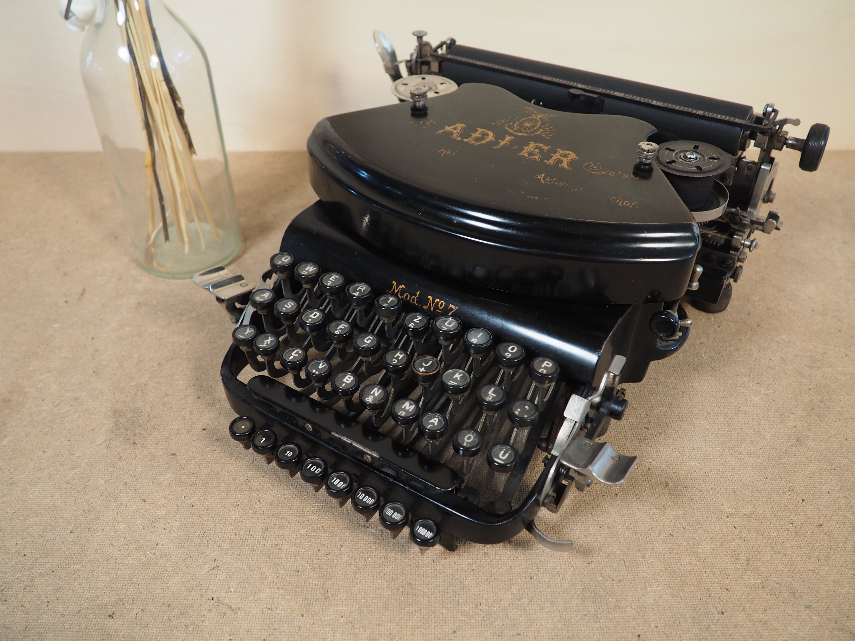 ADLER アドラー No 7 ドイツ タイプライター アンティーク