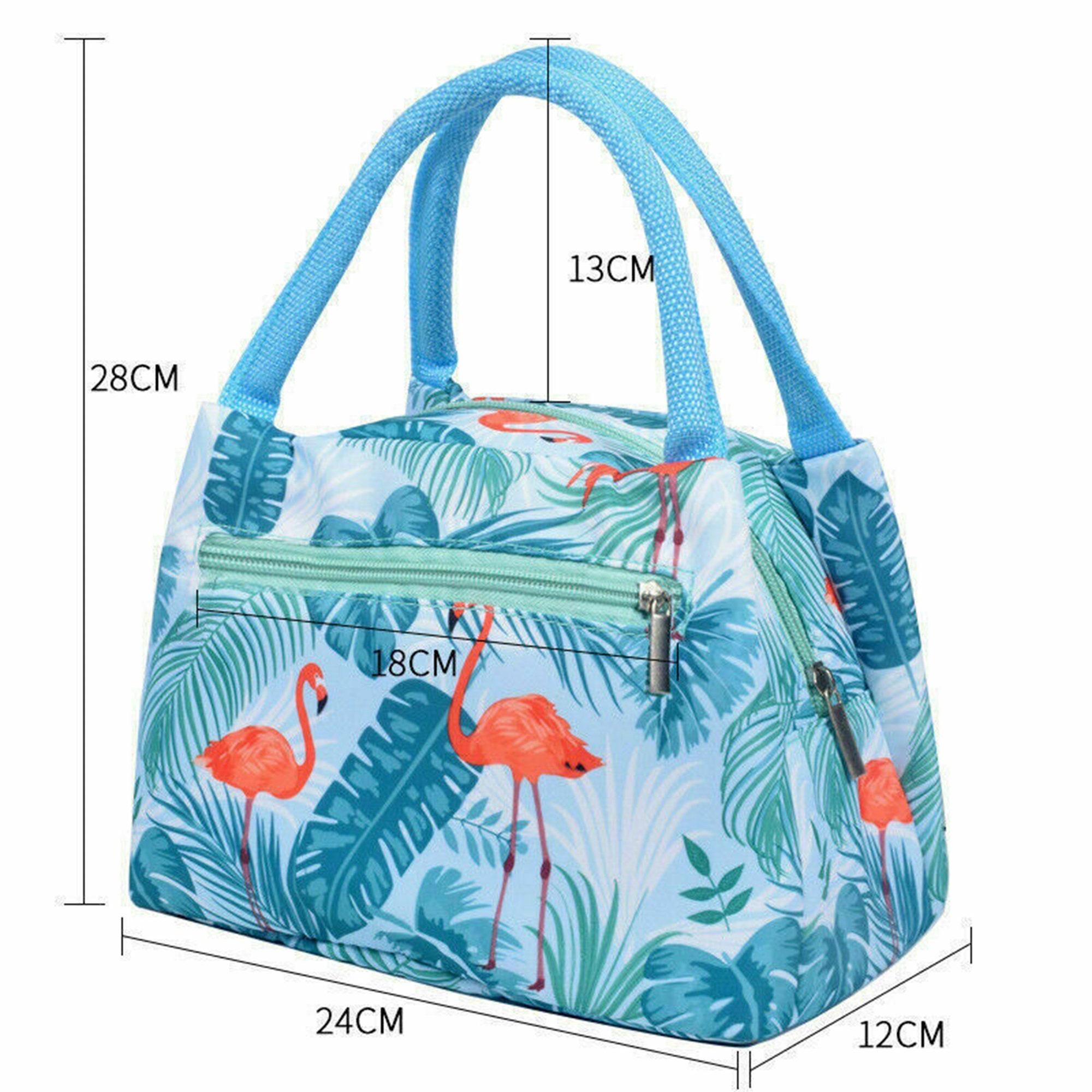 Handmade Insulated Lunch Bag Thermal Cooler Women Kids Picnic Food Box ...