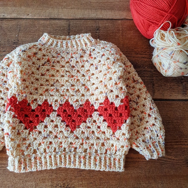 My Number One Jumper - Crochet Pattern