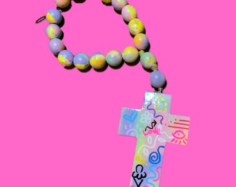 Pink Rosary