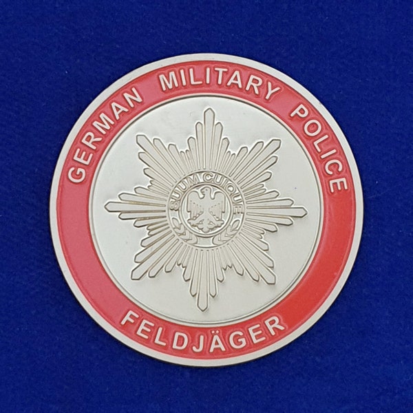 Challenge Coin "Feldjäger Zugriff" Military Police