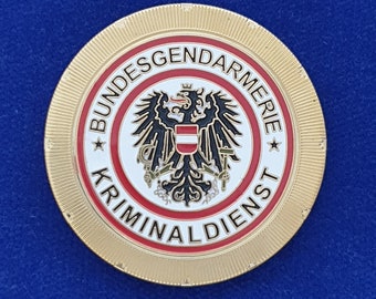 Desafío Moneda Escarapela Gendarmería Federal Austria