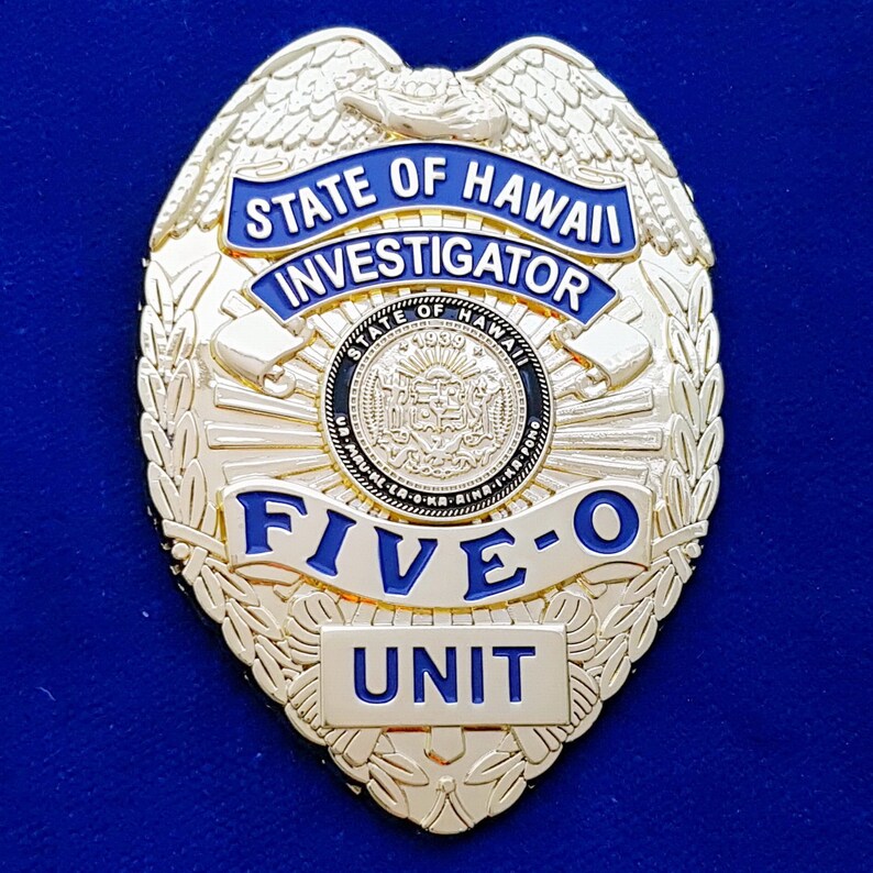 Challenge Coin Hawaii Five0 Old Style Etsy