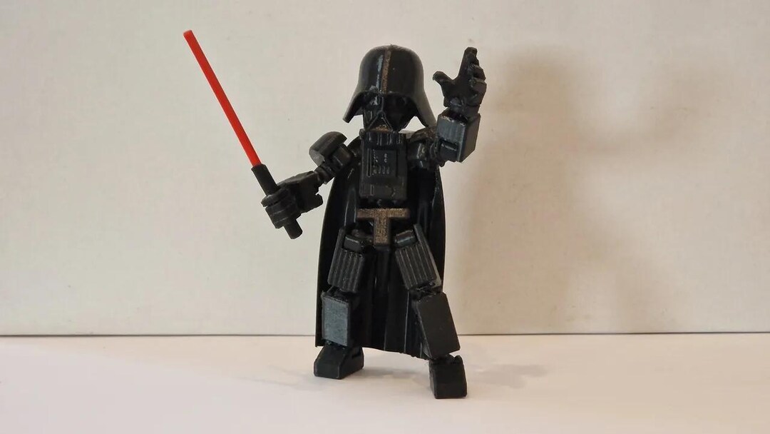 Star Wars Darth Vader Action Figure: Jointed, Foldable, and