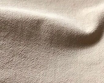 Stevige katoenen stof, kaki stof, effen stof, grijze stof, effen stof, zachte stof, zomerjurkstof, stof op maat gesneden, katoenen stof