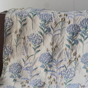 Tela jacquard floral, tela para tapicería, tela floral, tela para cojines, tela para sofá, tela jacquard, tela para cortinas, tela por 1/2 yarda