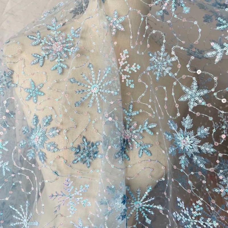 Snowflake Fabric - Etsy