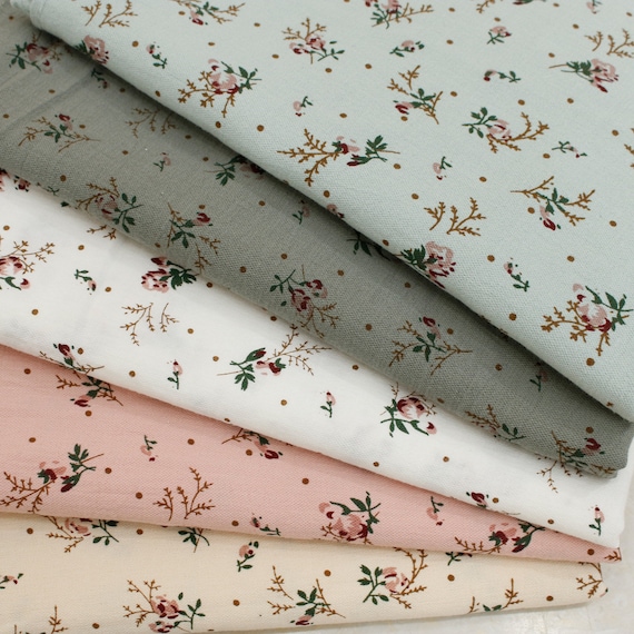 Flower Cotton Fabric,Pillow Fabric,White Fabric,Flower Fabric,Cotton  Fabric,Quilting Fabric,Soft Fabric,Dress Fabric,Fabric By Yard