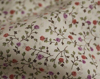 Tessuto di cotone a fiori, tessuto di design, tessuto a fiori, tessuto di cotone, tessuto a fiori stampato, tessuto morbido, tessuto per abiti estivi, tessuto da 1/2 iarda