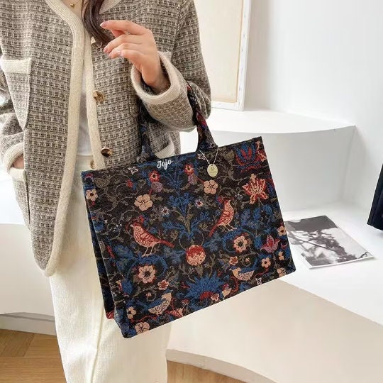 Christian Dior Novelty Canvas Tote Bag Eco Bag MISS DIOR Art Event 40.5 ×  37cm