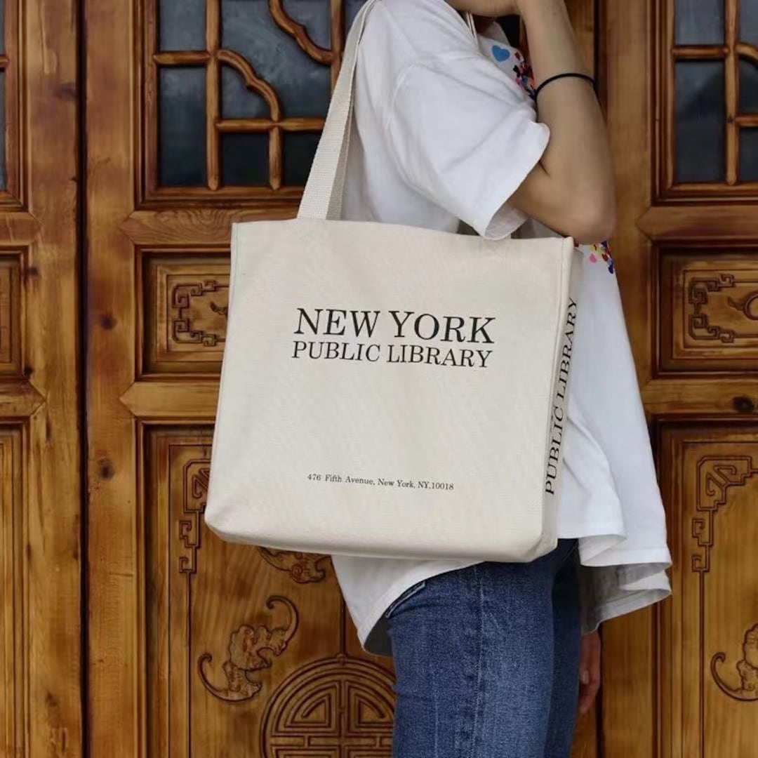 NYPLトートバッグ
