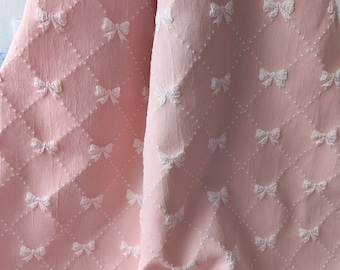 Pink Jacquard Fabric,Upholstery Fabric,Floral Fabric,Pink Fabric,Soft Fabric,Summer Dress Fabric,Fabric By The Yard,Jacquard Fabric