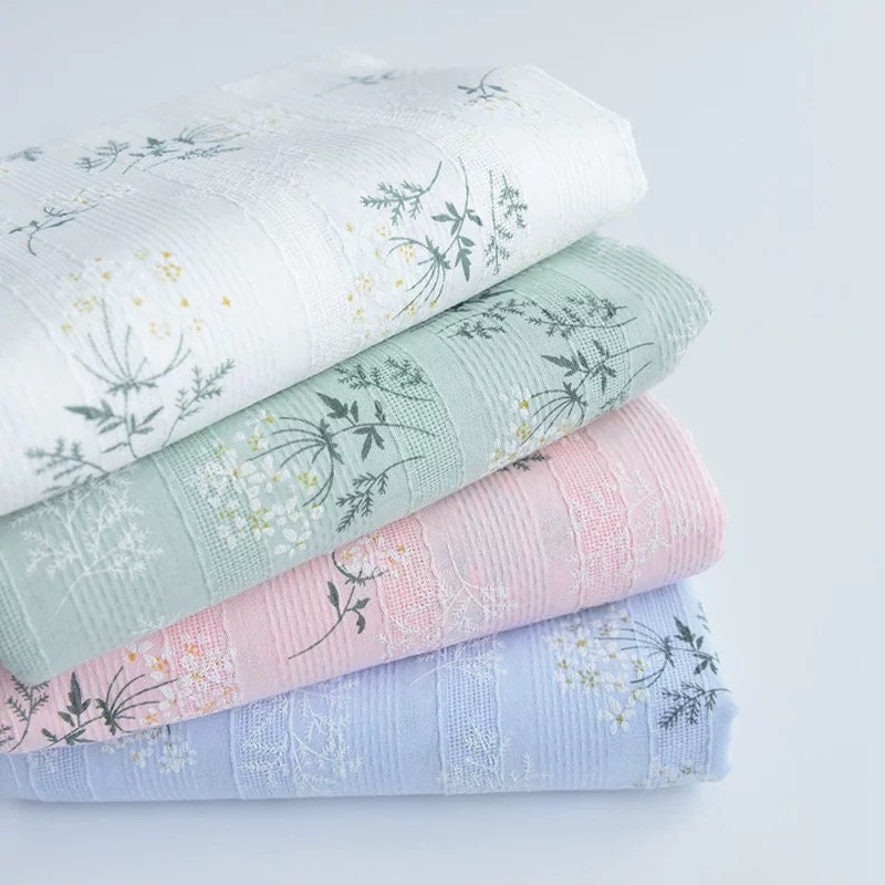 Floral Cotton Fabric,Quilting Fabric,Curtain Fabric,Cotton Fabric,Printed Flower Fabric,Soft Fabric,Summer Dress Fabric,Fabric By The Yard