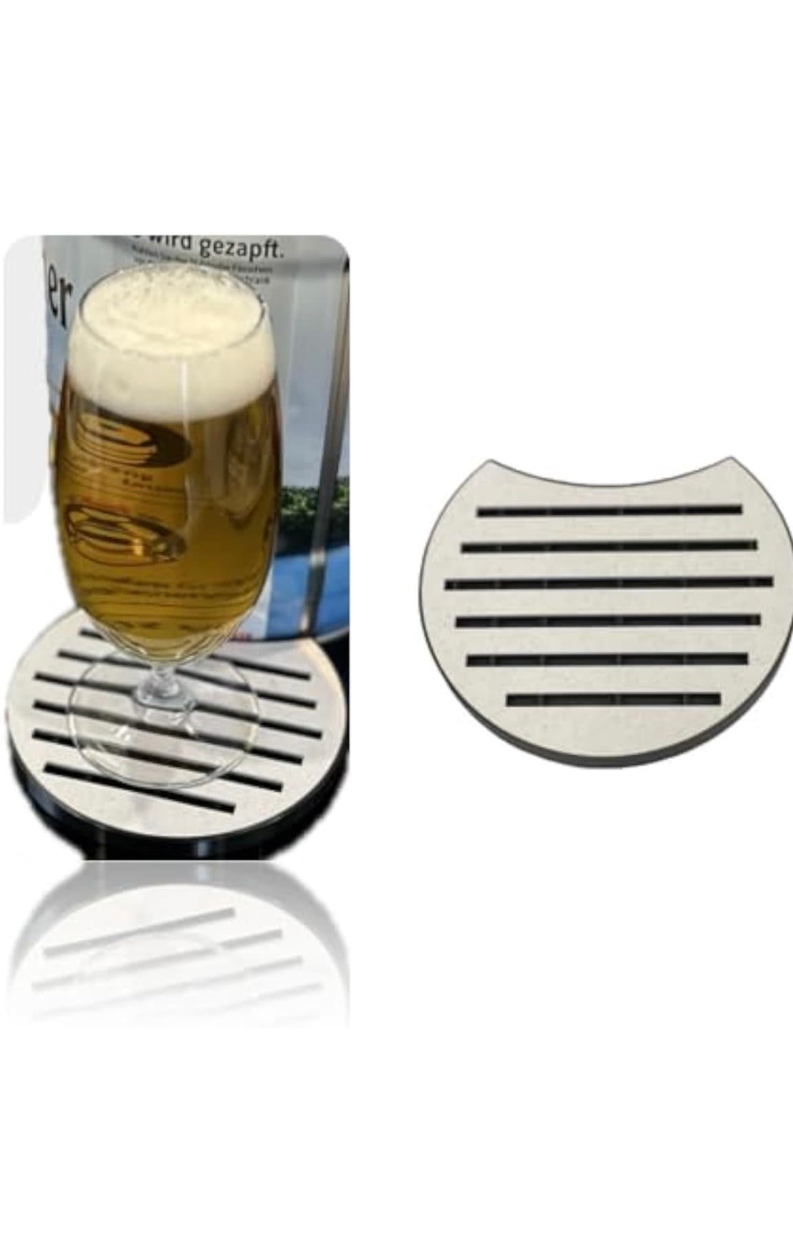 Meter Bierhalter aus Karton  für 11 Gläser Bier - KarTent webshop