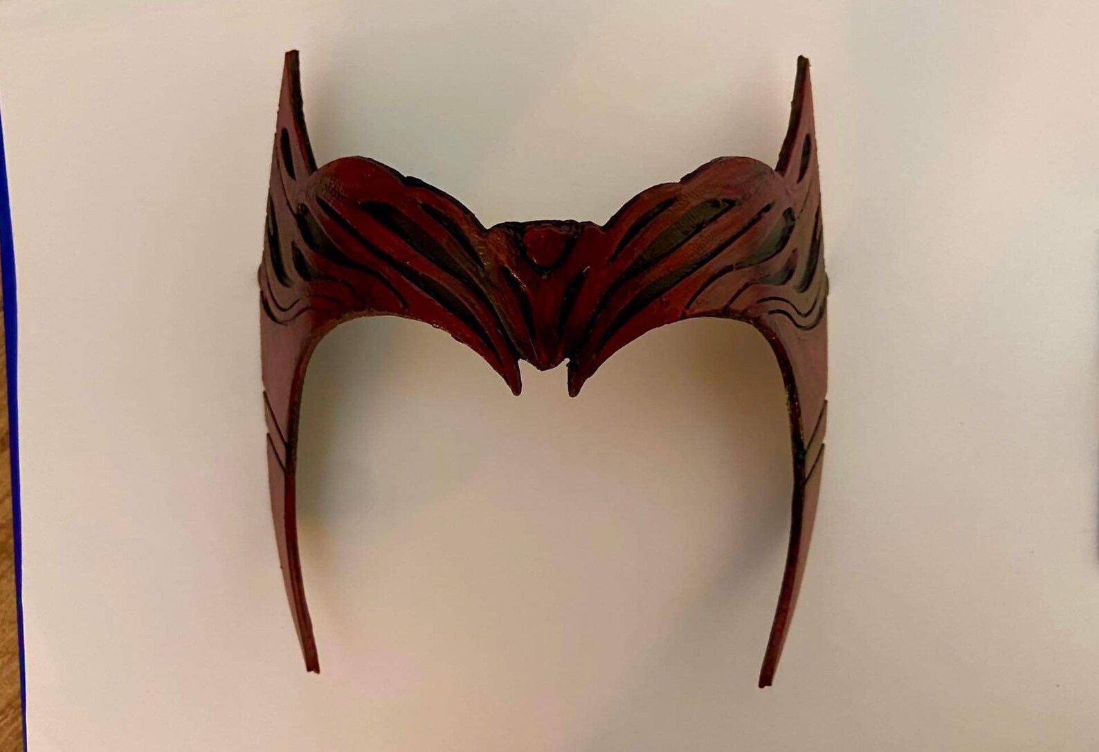 3D Scarlet Witch Crown Scarlet Witch Mask Crown Multiverse - Etsy
