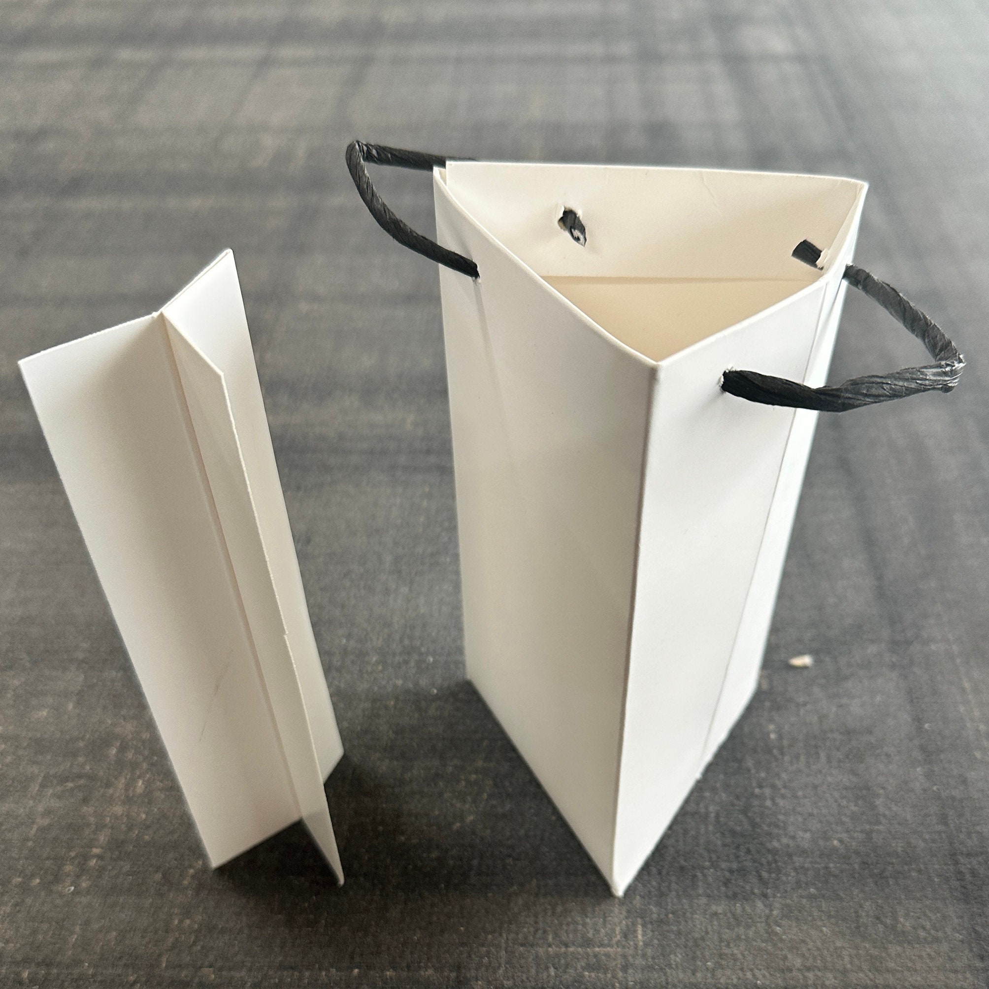 Triangular Handle Pouch Triangle Handle Bag,triangular Bag,shopping Bag,grocery Bag,paper Bag ...
