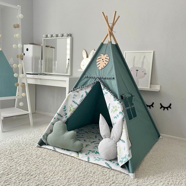 Tipi pour enfants, tipi, tipis Maison de village, décoration de maison, tipi zelt kinder, tipi tente Maison de campagne, tipi, tipi, tipi, tente tipi, tente