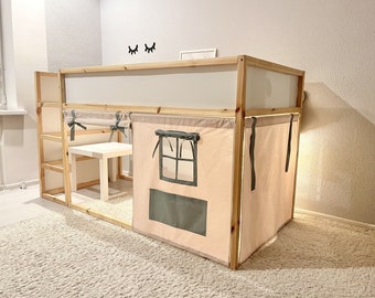 Ikea kura curtains, kura curtains, bed canopy, Ikea kura bed, Ikea kura bunk curtain, canopy bed house, canopy bed