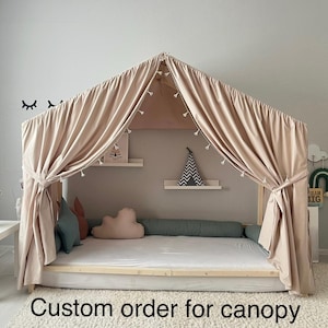 Custom order for canopy bed