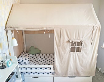 CANOPY bed, Montessori bed canopy, bed curtains, Montessori house, bed canopy curtains full, canopy bed curtains, play tent, bed baldachin
