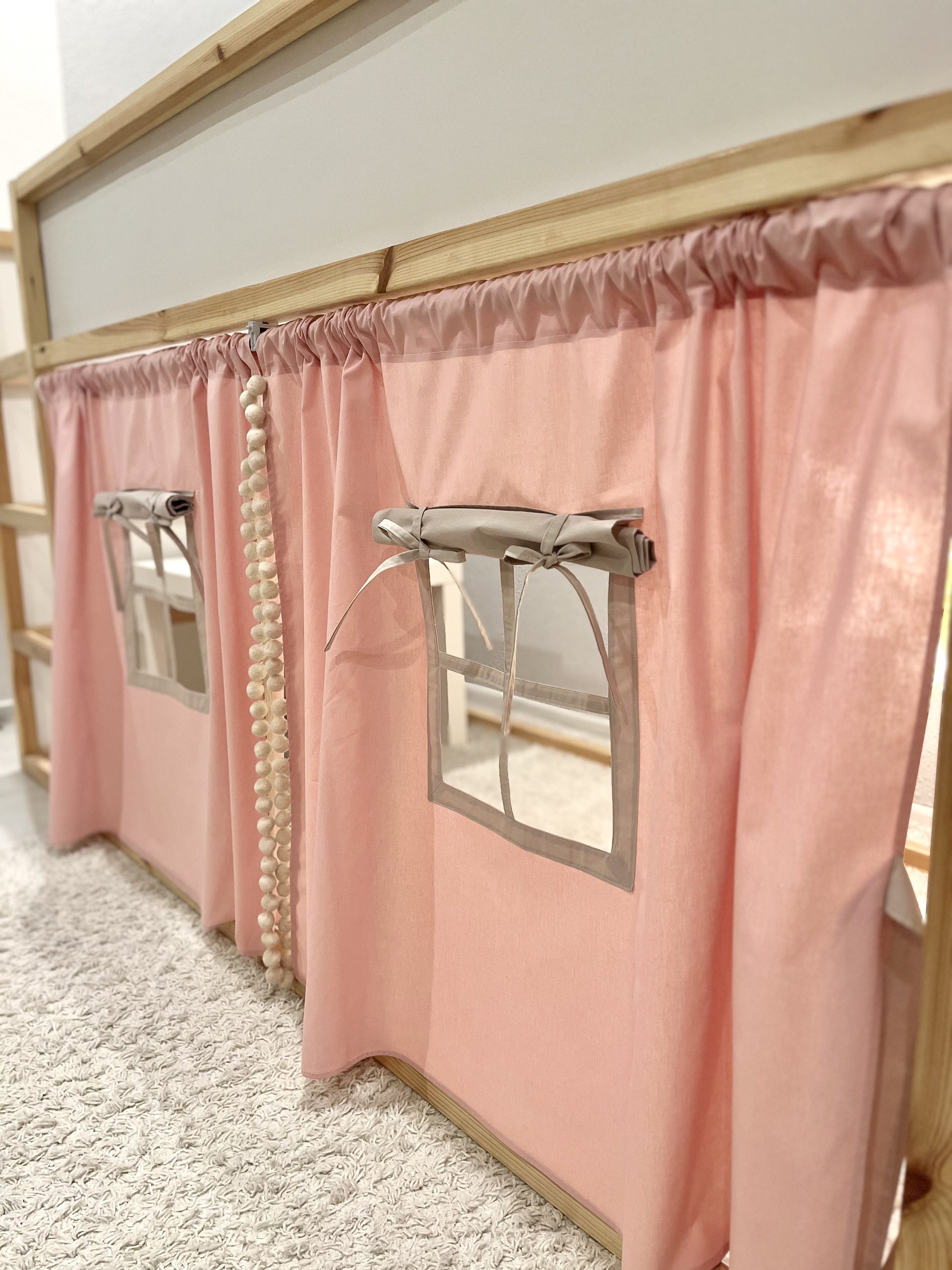 Ikea Kura Curtains Kura Curtains Bed Canopy Ikea Kura Bed Etsy Canada