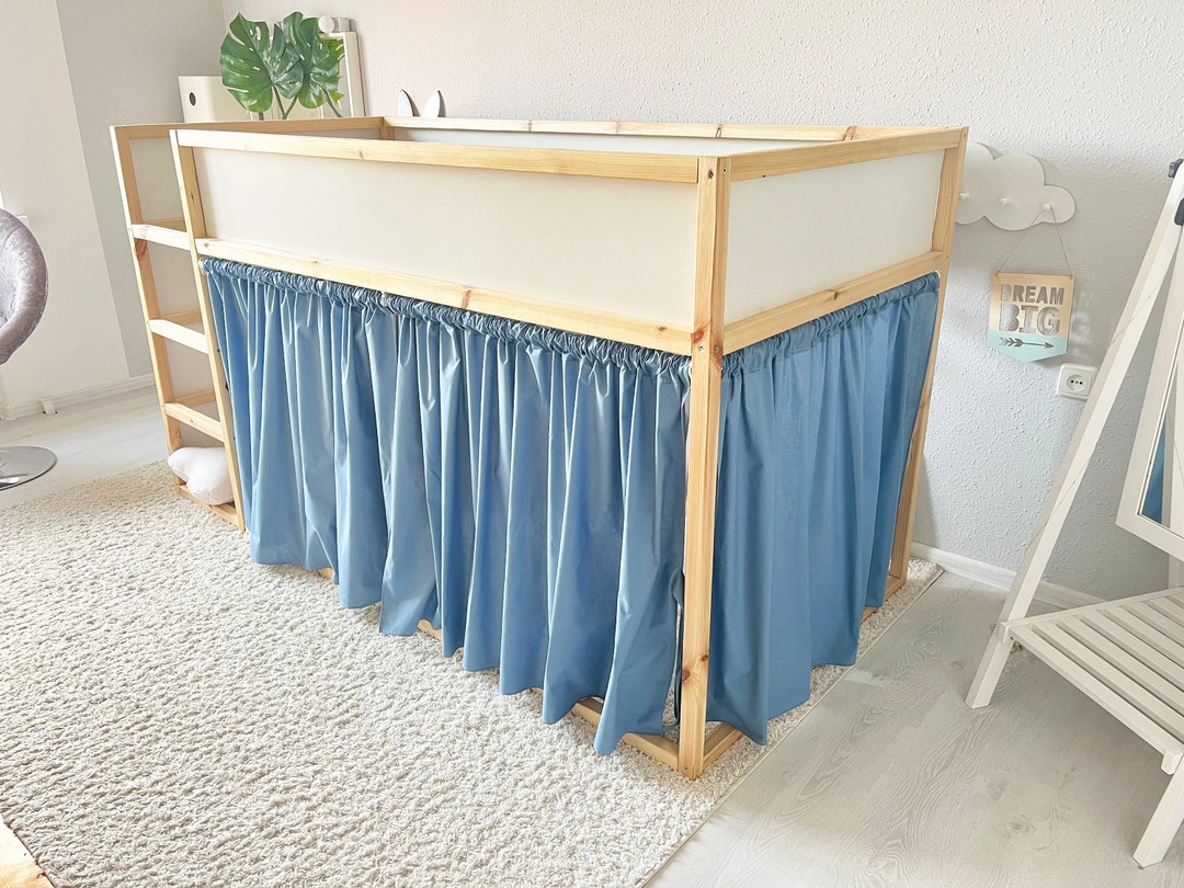 Ikea Kura Curtains Kura Curtains Bed Canopy Ikea Kura Bed Etsy
