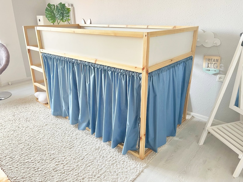 Ikea Kura Curtains Kura Curtains Bed Canopy Ikea Kura Bed Etsy