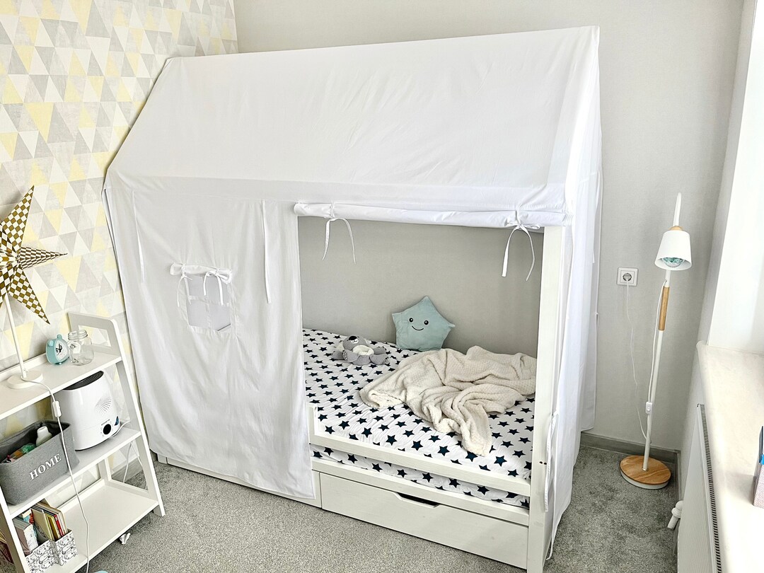 CANOPY Bed, Montessori Bed Canopy, Bed Curtains, Montessori House, Bed