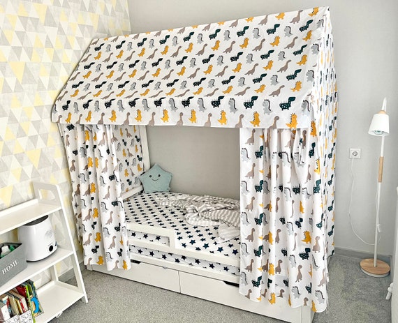 CANOPY bed, Montessori bed canopy, bed curtains, Montessori house, bed canopy curtains full, canopy bed curtains, play tent, bed baldachin