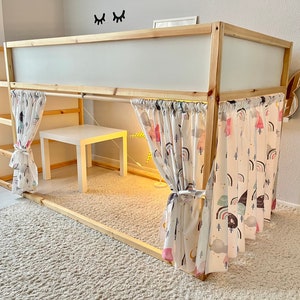 Ikea kura curtains, kura curtains, bed canopy, Ikea kura bed, Ikea kura bunk curtain, canopy bed house, canopy bed