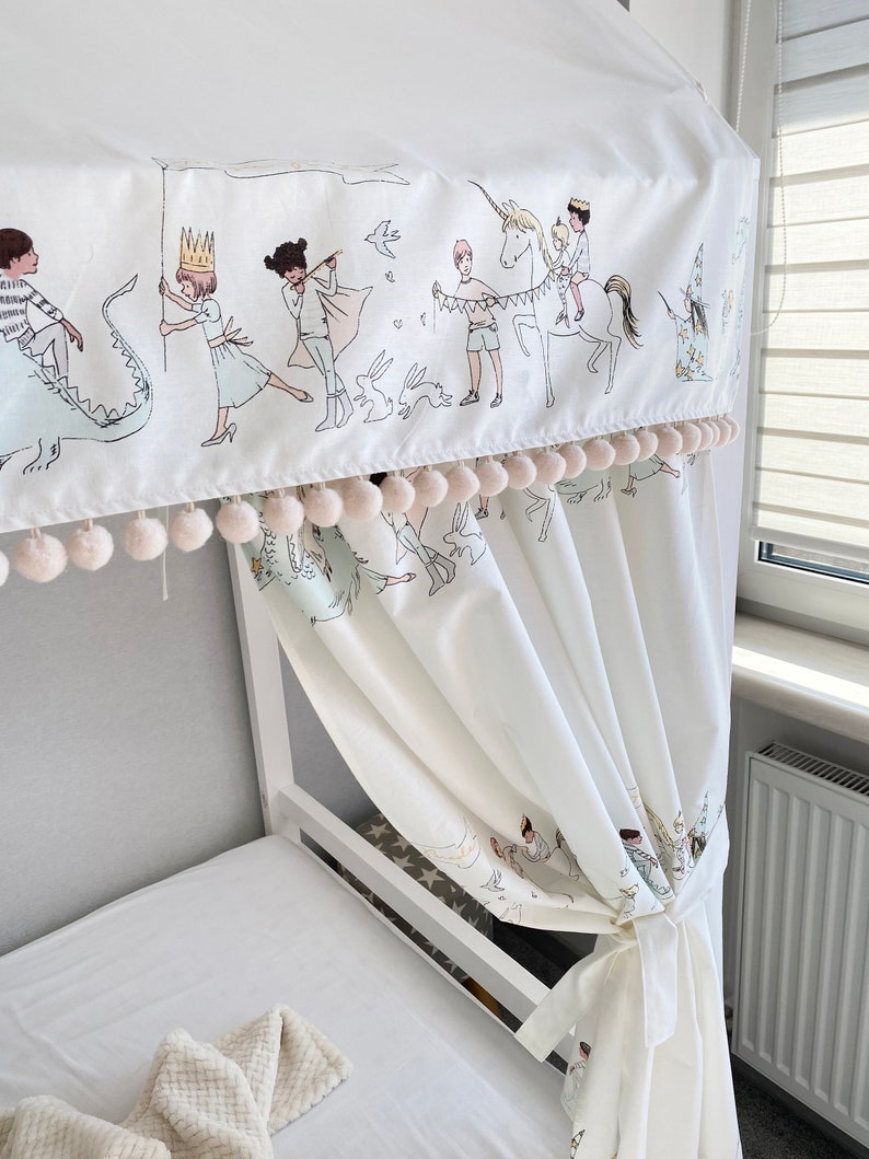 CANOPY Bed Montessori Bed Canopy Bed Curtains Montessori Etsy Canada