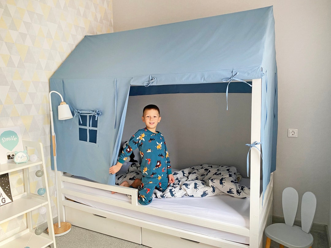 CANOPY Bed, Montessori Bed Canopy, Bed Curtains, Montessori House, Bed